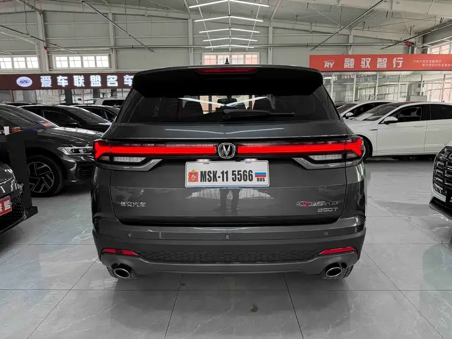 Changan CS35 Plus Changan CS35PLUS 2021 facelift Blue Whale NE 1.4T DCT luxury model 2022 — миниатюра 2