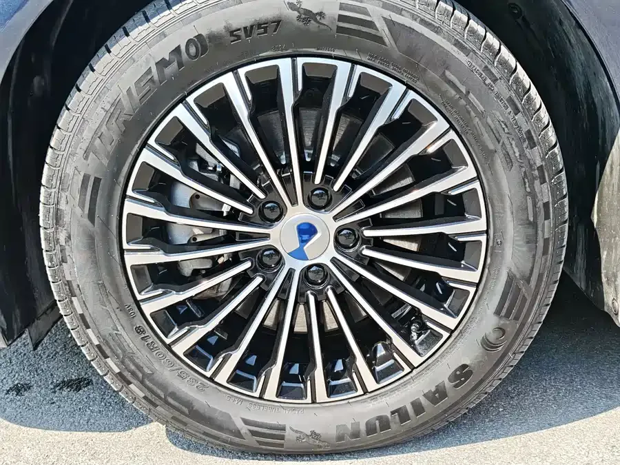 BYD D9 DENZA D9 2024 DM-i 980 4WD Flagship Model 2023 — миниатюра 2