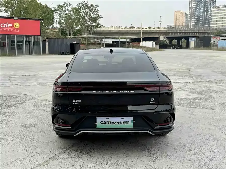 BYD Second-hand Han 2025 DM-i Intelligent Driving Edition 125KM LiDAR Flagship Model 2025 — миниатюра 2