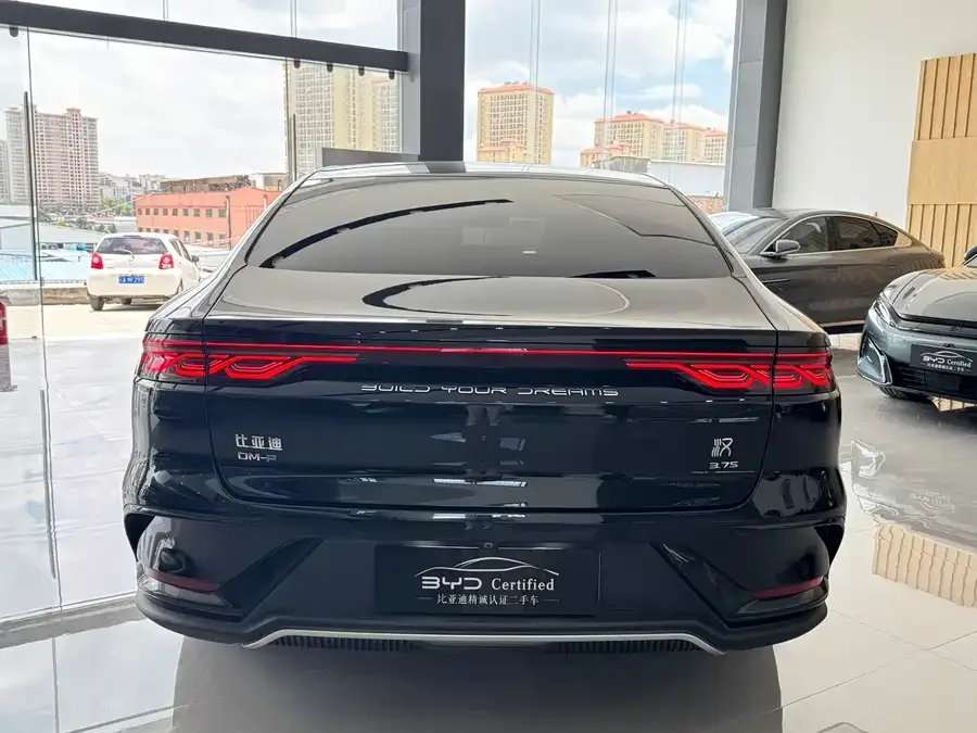 BYD Second-hand Han 2022 DM-p 202KM 4WD flagship model 2023 — миниатюра 2