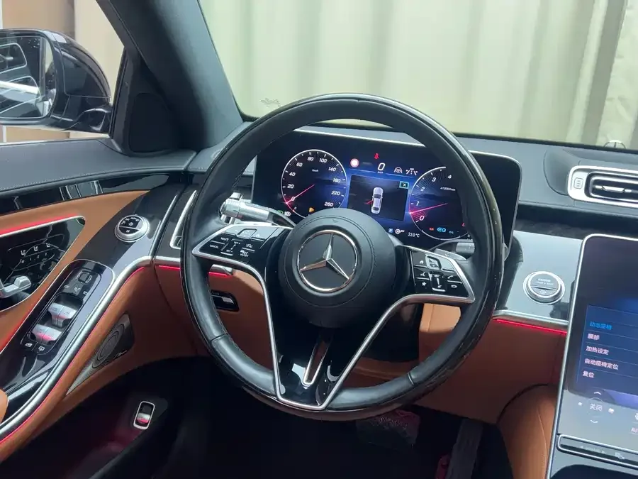 Mercedes-Benz S-Класс Mercedes-Benz S-Class 2021 facelift S 500 L 4MATIC 2022 — миниатюра 4