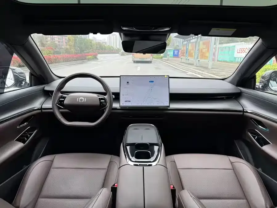 Changan A07 2026 Extra Long Blue Whale Pure Electric Version 730 Luxury 2025 — миниатюра 2