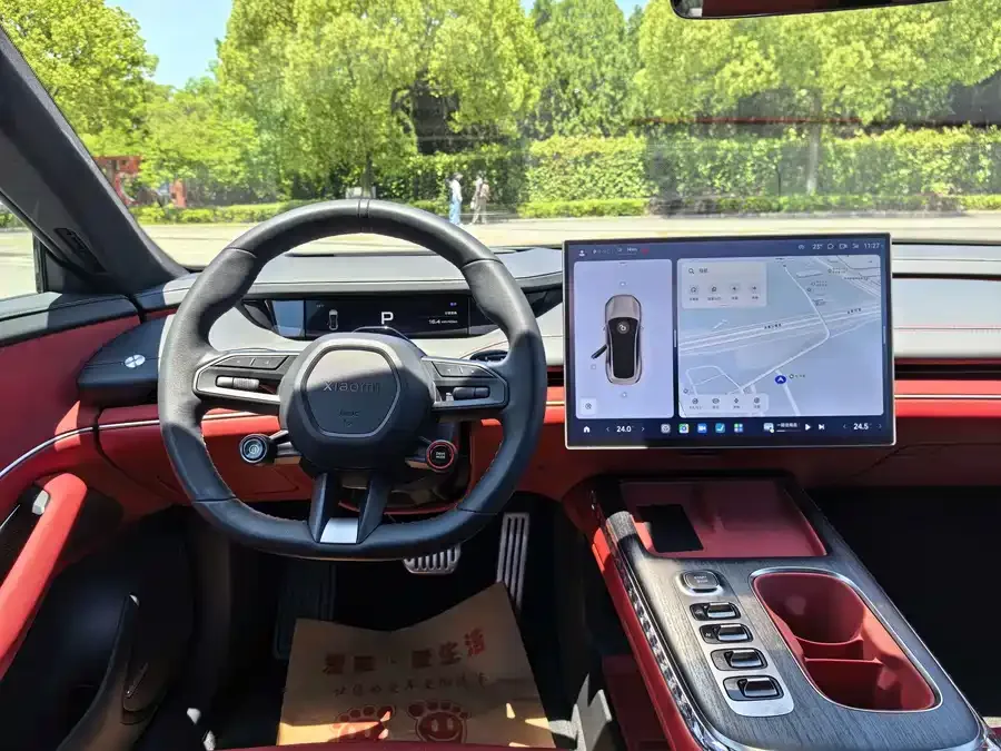 Xiaomi SU7 Xiaomi SU7 2024 four-wheel drive ultra-long battery life high-end intelligent driving Max version 2025 — миниатюра 3