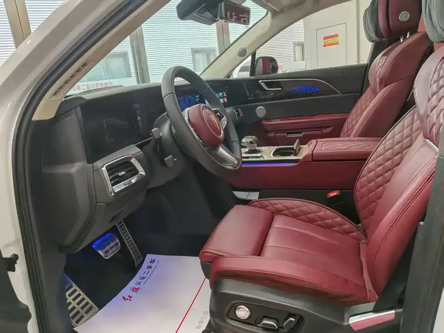 Hongqi E-HS9 Hongqi E-HS9 2022 660km flag collar version four seats 2023 — миниатюра 4