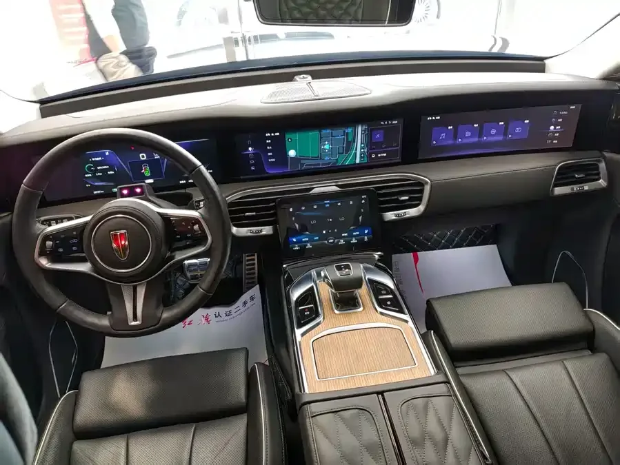 Hongqi E-HS9 Hongqi E-HS9 2022 660km Changqi Edition Six Seaters 2023 — миниатюра 2