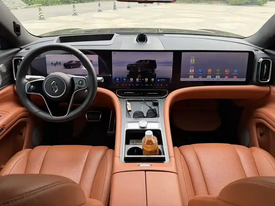 AITO M9 Wenjie M9 2025 Extended Range Ultra Edition 52kWh 6-Seat Version (192-line LiDAR) 2025 — миниатюра 4