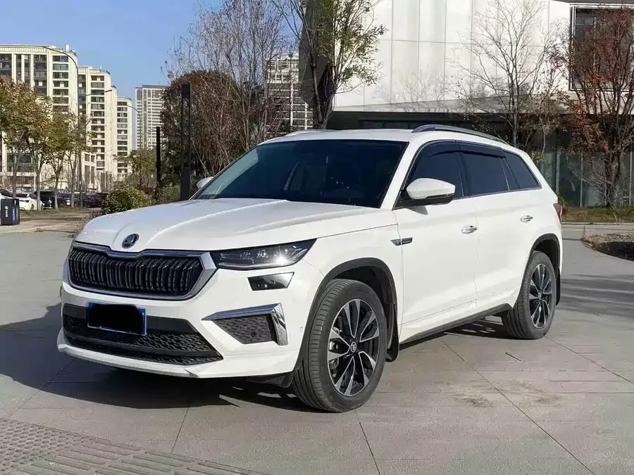 Skoda Kodiaq Kodiak 2022 TSI330 7-seat two-wheel drive luxury version 2022 — фото 1, купить с доставкой в Москву