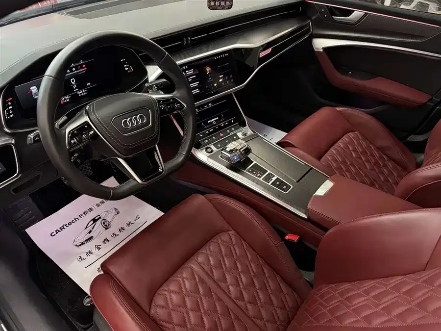 Audi A7L 2024 45 TFSI quattro Black Warrior Edition 2025 — миниатюра 2