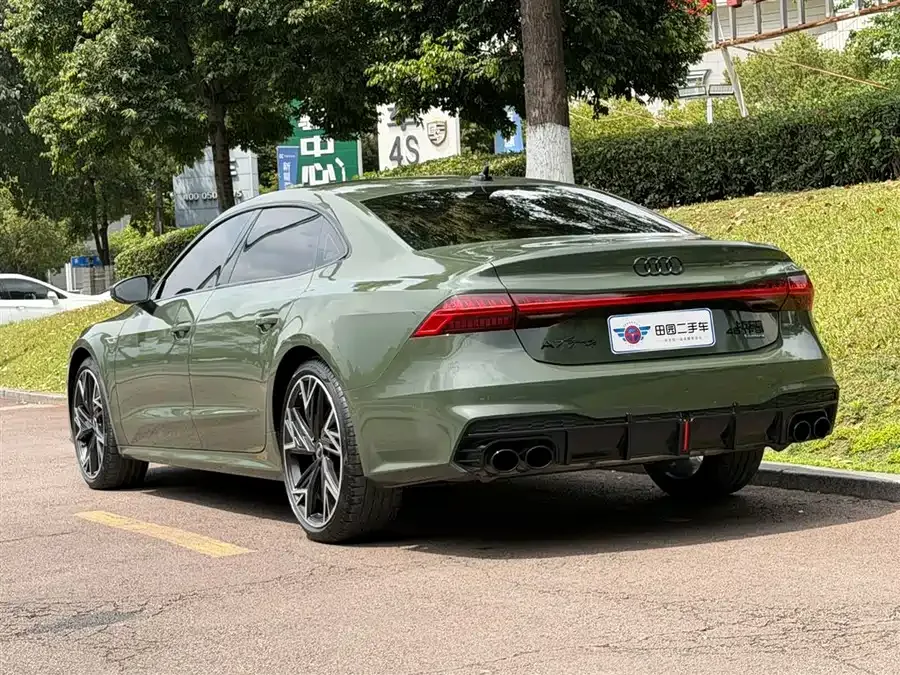 Audi A7L 2024 45 TFSI quattro Black Warrior Edition 2024 — миниатюра 4