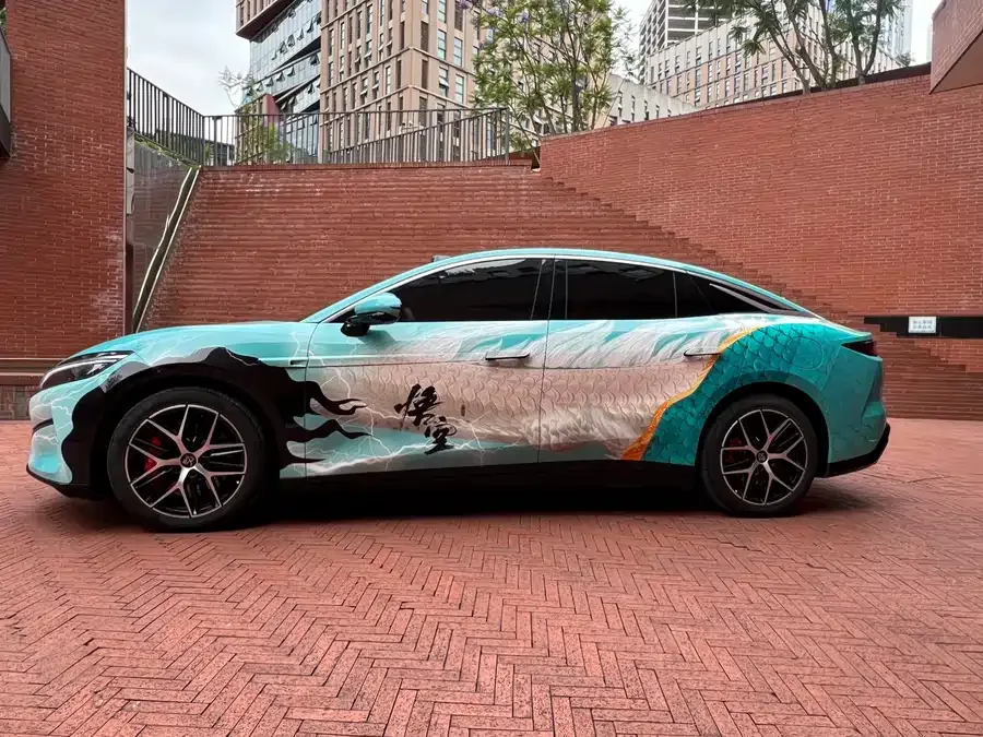 BYD Han L Han L 2025 EV Four-wheel Drive LiDAR Flagship Model 2025 — миниатюра 2