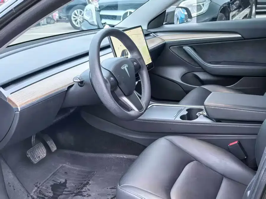Tesla Model 3 Model 3 2021 standard range rear drive upgraded version 3D6 2022 — миниатюра 3