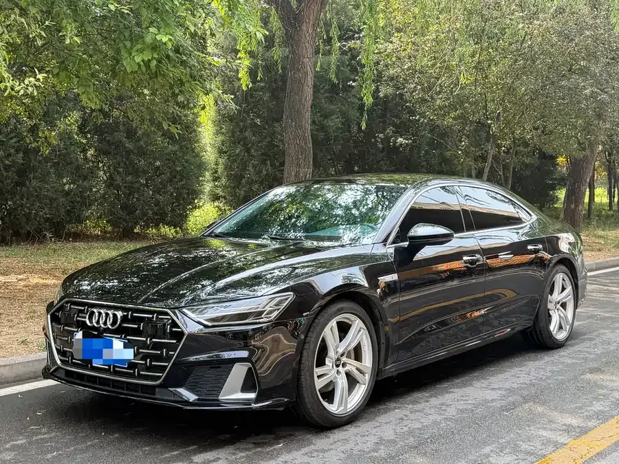 Audi A7L 2023 45 TFSI quattro S-line Shadow Warrior Edition 2023 — фото 1, купить с доставкой в Москву