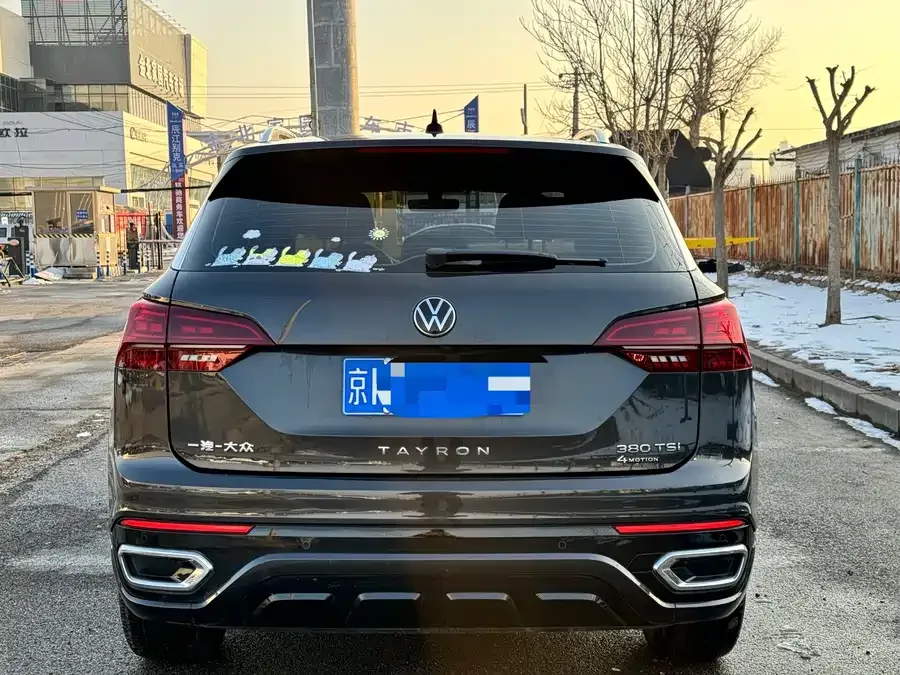 Volkswagen Tayron Tanyue 2022 380TSI four-wheel drive R-Line intelligent version 2022 — миниатюра 2