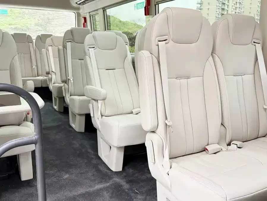 Hongqi Golden Sunflower Guoyue Hongqi Golden Sunflower Guoyue 2024 3.0T Flagship Edition 17-seater 2025 — миниатюра 4