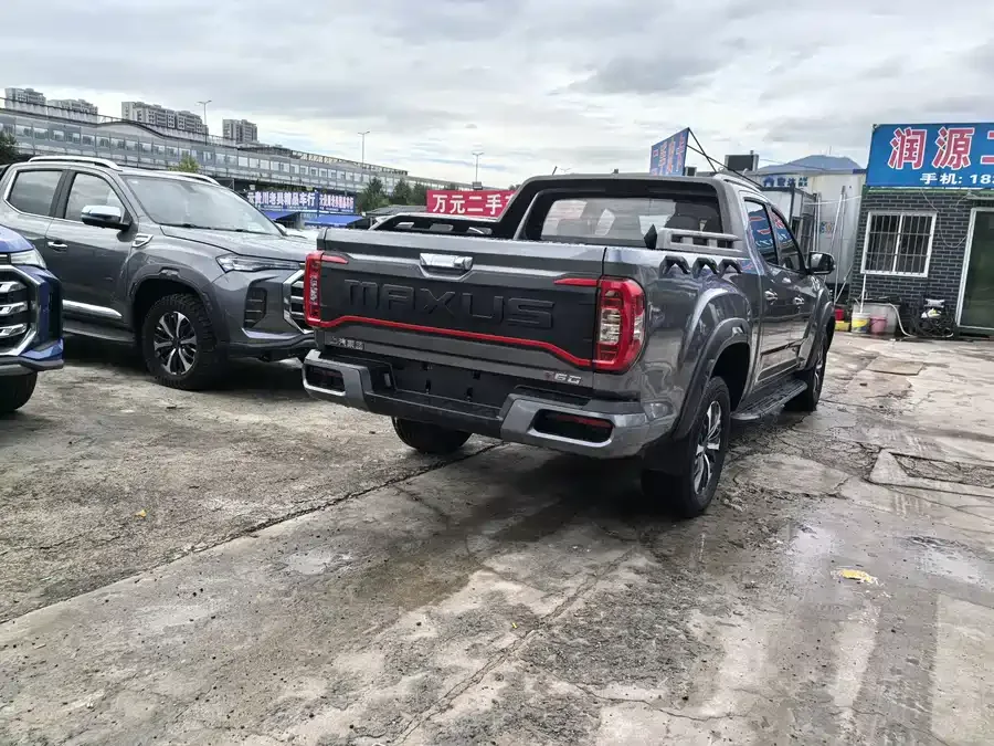 Maxus T90 2021 2.0T dual-supercharged automatic four-wheel drive high chassis luxury long box 2022 — миниатюра 5