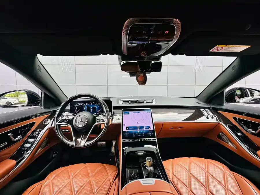 Mercedes-Benz Maybach S-Class Maybach S-Class 2023 S 480 4MATIC 2022 — миниатюра 4