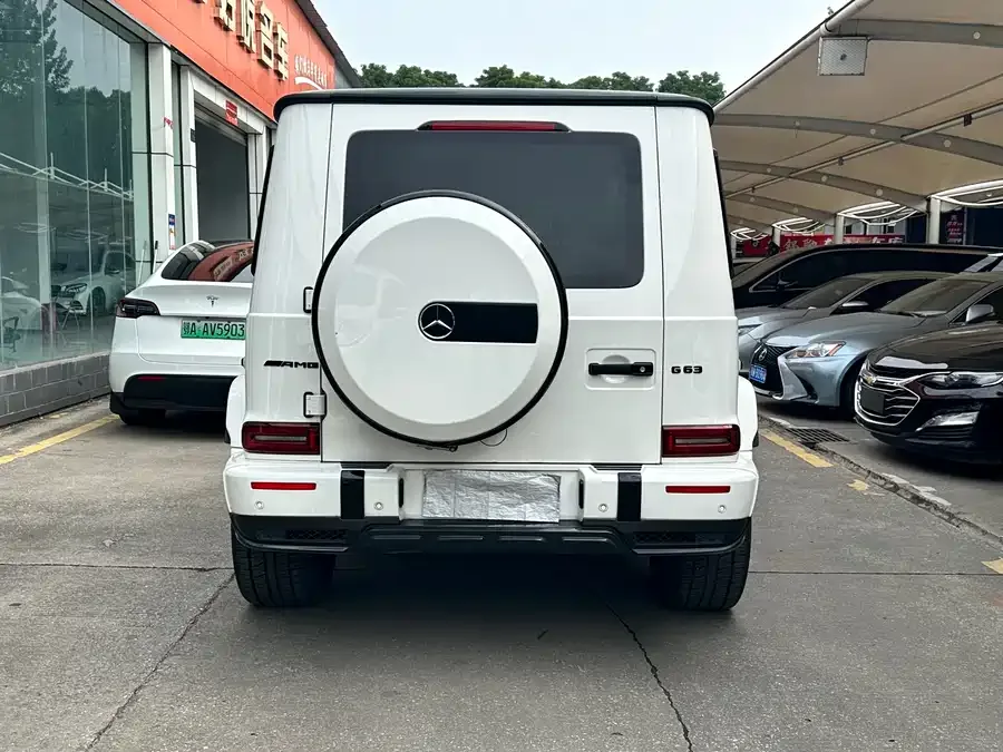 Mercedes-Benz G-rated Mercedes-Benz G-Class 2020 G 500 Dark Night Special Edition 2023 — миниатюра 2