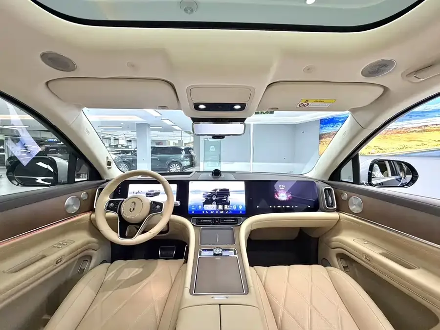 AITO M9 Wenjie M9 2025 Extended Range Ultra Edition 52kWh 6-Seat Version (192-line LiDAR) 2025 — миниатюра 2