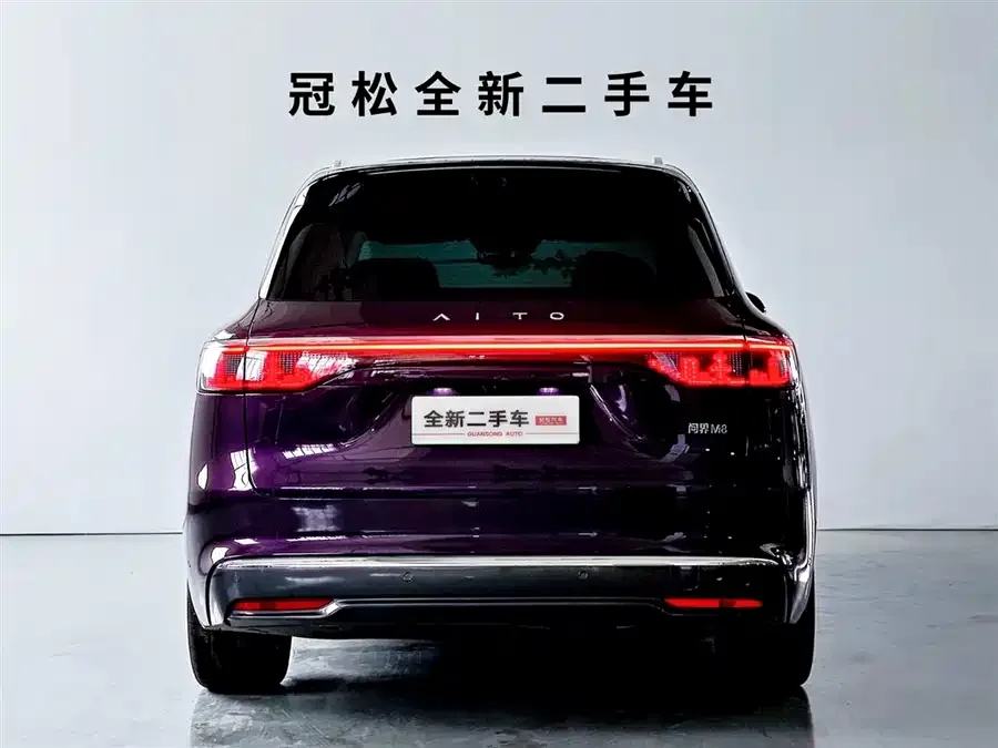 AITO M8 Wenjie M8 2025 Extended Range Max+ Version 53.4kWh 5-Seat Version (192-line LiDAR) 2025 — миниатюра 2