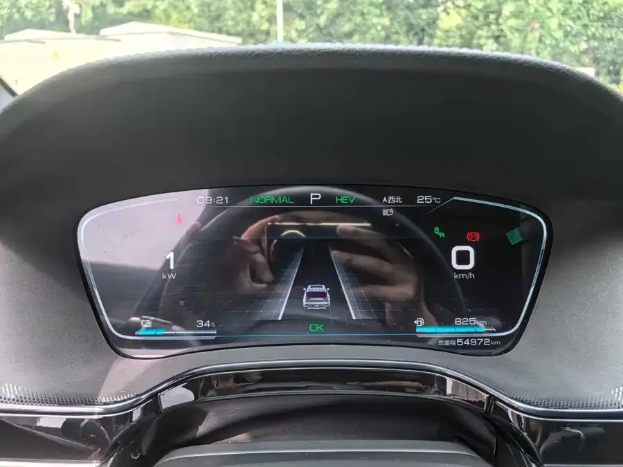 BYD Tang New Energy Tang New Energy 2021 DM-i 112KM Premium Edition 2023 — миниатюра 2