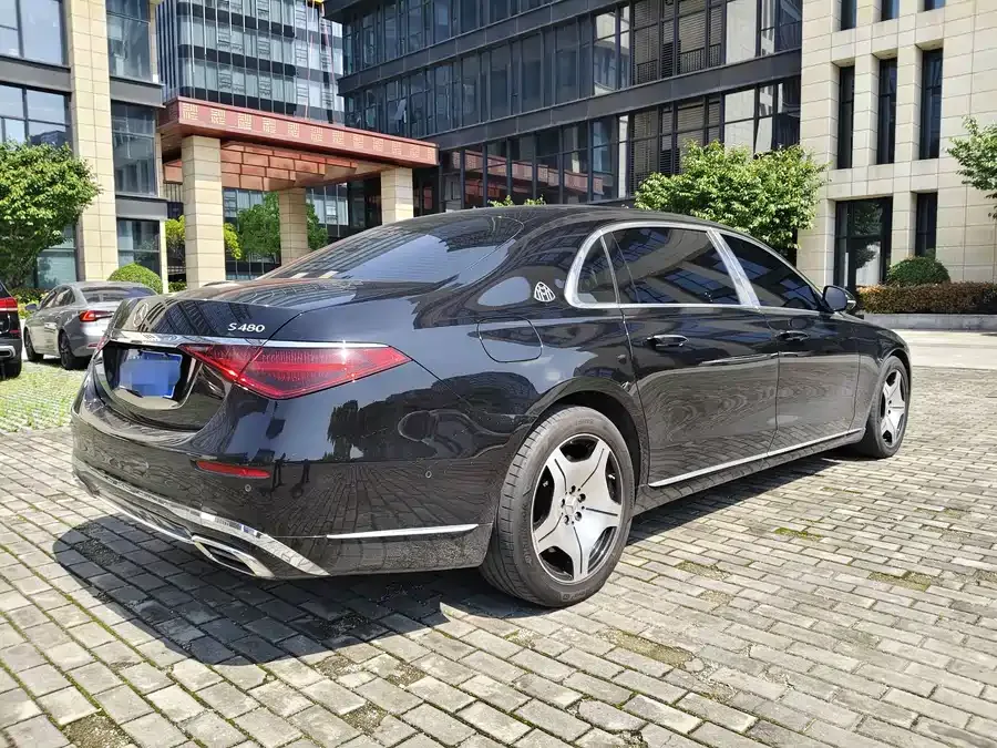 Mercedes-Benz Maybach S-Class Maybach S-Class 2021 S 480 4MATIC 2022 — миниатюра 4