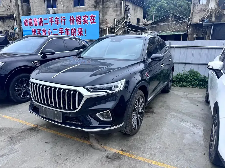Hongqi HS5 Hongqi HS5 2022 facelift 2.0T Zhilian Qixiang four-wheel drive version 2022 — фото 1, купить с доставкой в Москву