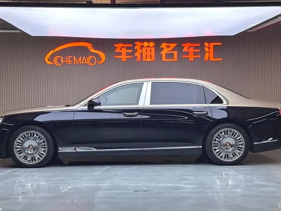 Hongqi Golden Sunflower Country Elegance Hongqi Golden Sunflower National Elegance 2024 4.0T V8 Edition 2025 — миниатюра 4