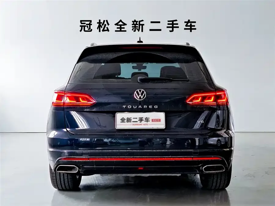 Volkswagen Touareg Touareg 2021 3.0TSI Ruixiang Edition Obsidian Sports Package 2022 — миниатюра 2