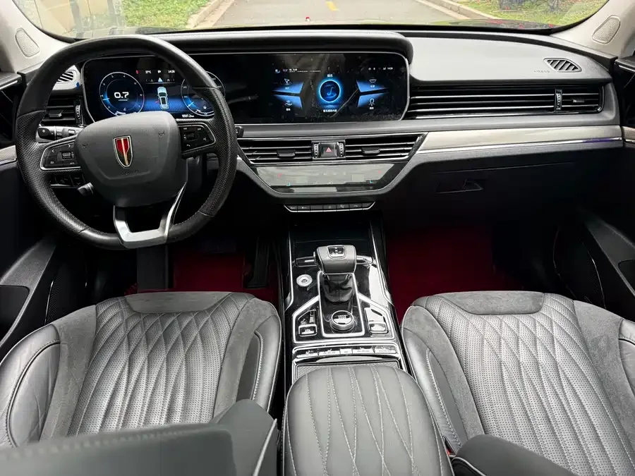 Hongqi HS5 Hongqi HS5 2022 facelift 2.0T Zhilian Qixiang four-wheel drive version 2023 — миниатюра 2