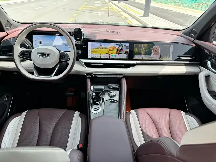 Geely Monjaro Xingyue L 2023 2.0TD High Power Automatic 2WD Flagship Model 2023 — миниатюра 2