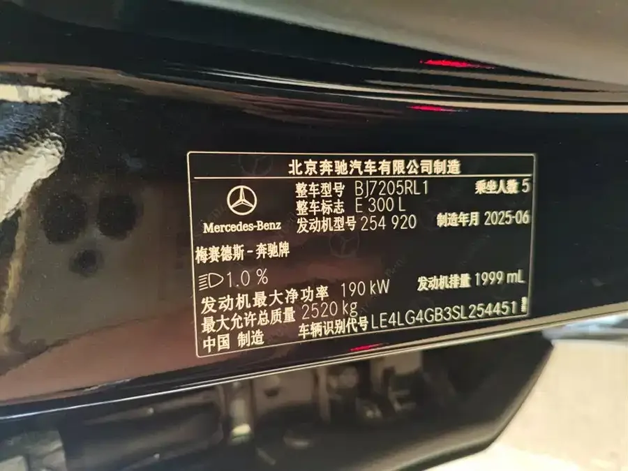 Mercedes-Benz E-Class Mercedes-Benz E-Class 2025 facelift E 300 L Luxury Edition 2025 — миниатюра 2