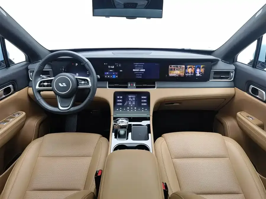 Li Xiang One Ideal ONE 2021 extended range 6-seater version 2022 — миниатюра 2