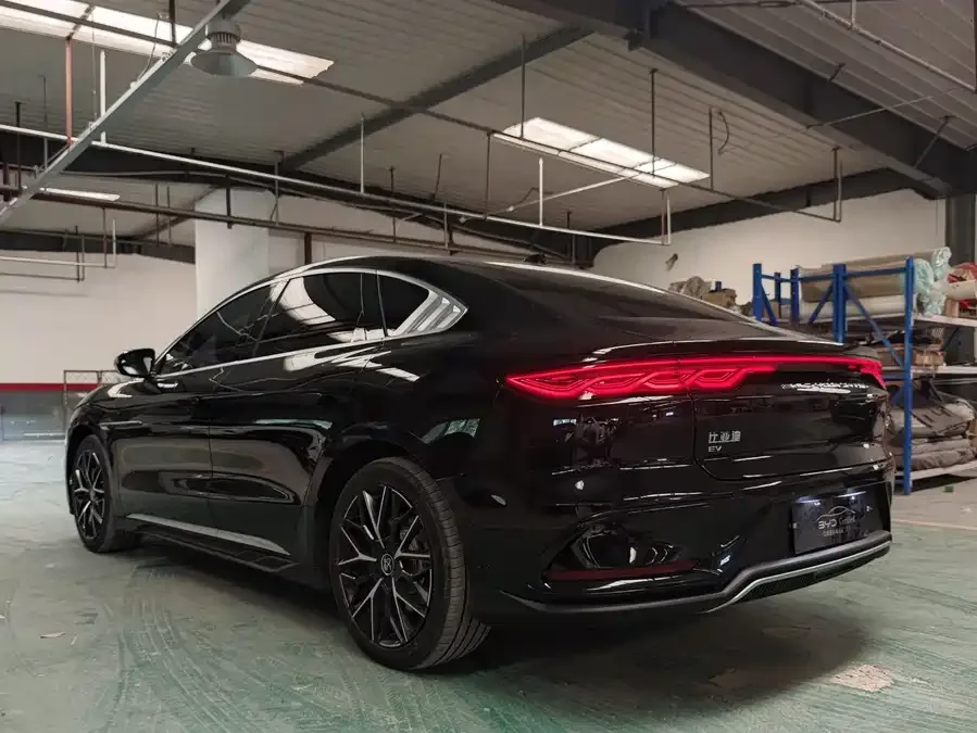BYD Second-hand Han 2024 EV Honor Edition 610KM 4WD God's Eye Smart Driving Edition 2024 — миниатюра 4