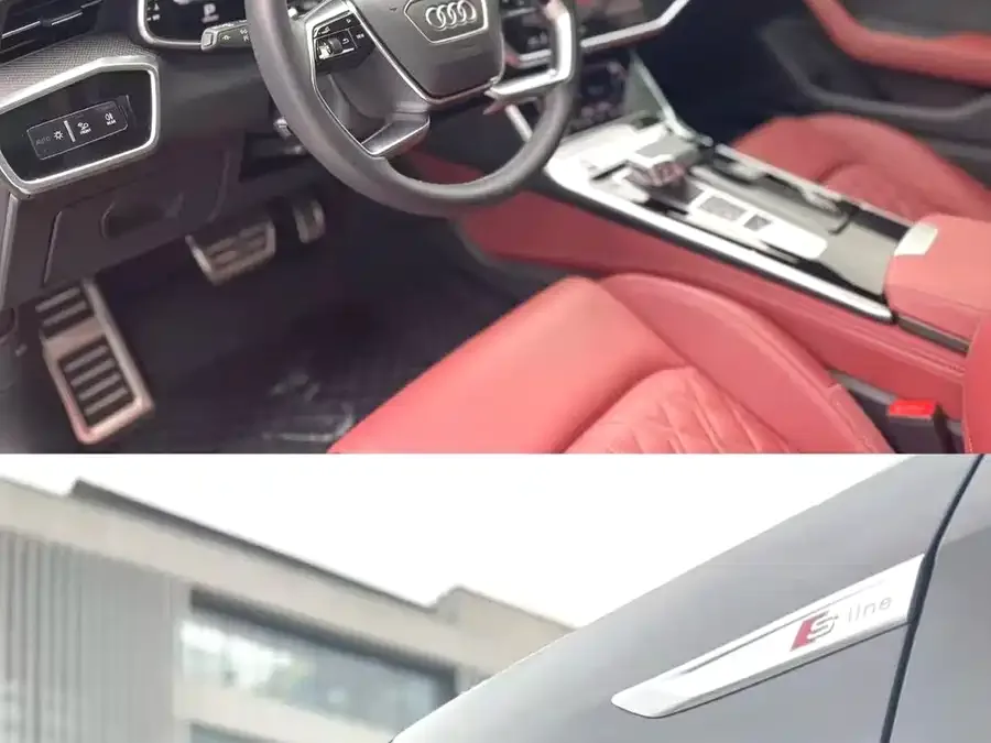 Audi A7L 2024 45 TFSI quattro Black Warrior Edition 2023 — миниатюра 2