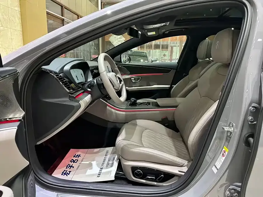 BYD Second-hand Han 2025 DM-i Intelligent Driving Edition 125KM LiDAR Flagship Model 2025 — миниатюра 2