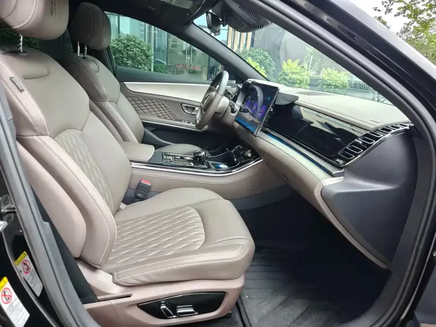 BYD Second-hand Han 2024 EV Honor Edition 605KM Front-wheel Drive Premium 2023 — миниатюра 2