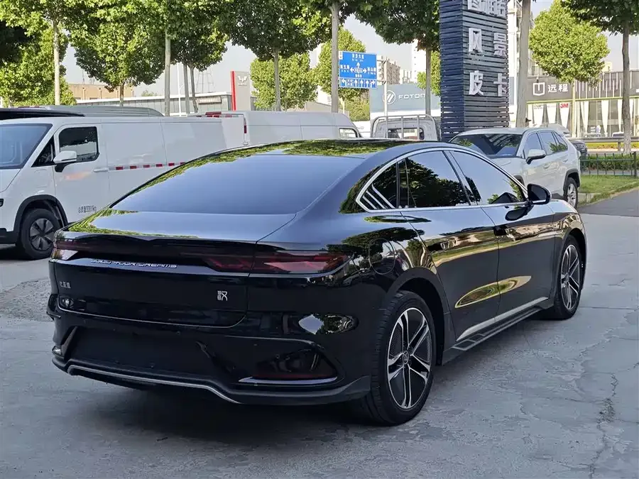 BYD Second-hand Han 2023 EV Champion Edition 605KM Front-wheel Drive Premium 2023 — миниатюра 2
