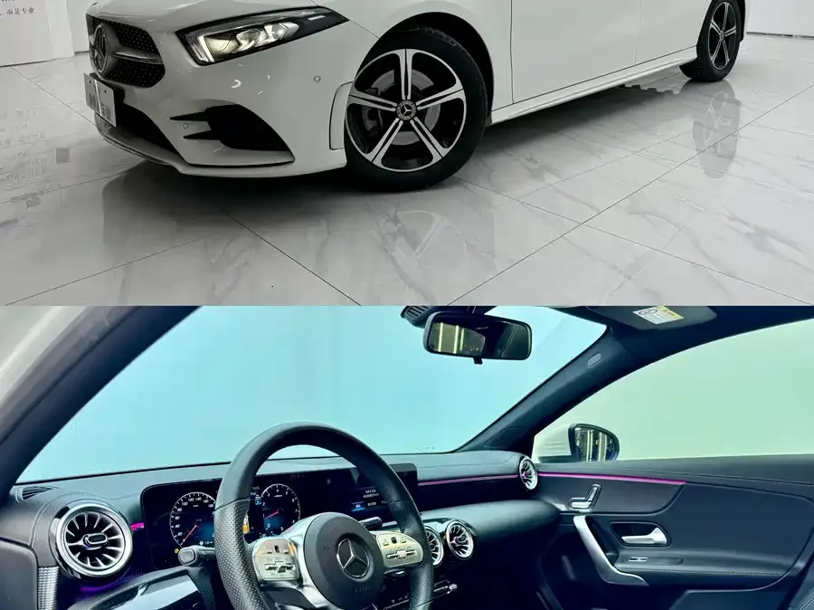 Mercedes-Benz Class A Mercedes-Benz A-Class 2022 Model II A 200 L Sports Sedan Fashion Model 2023 — миниатюра 2