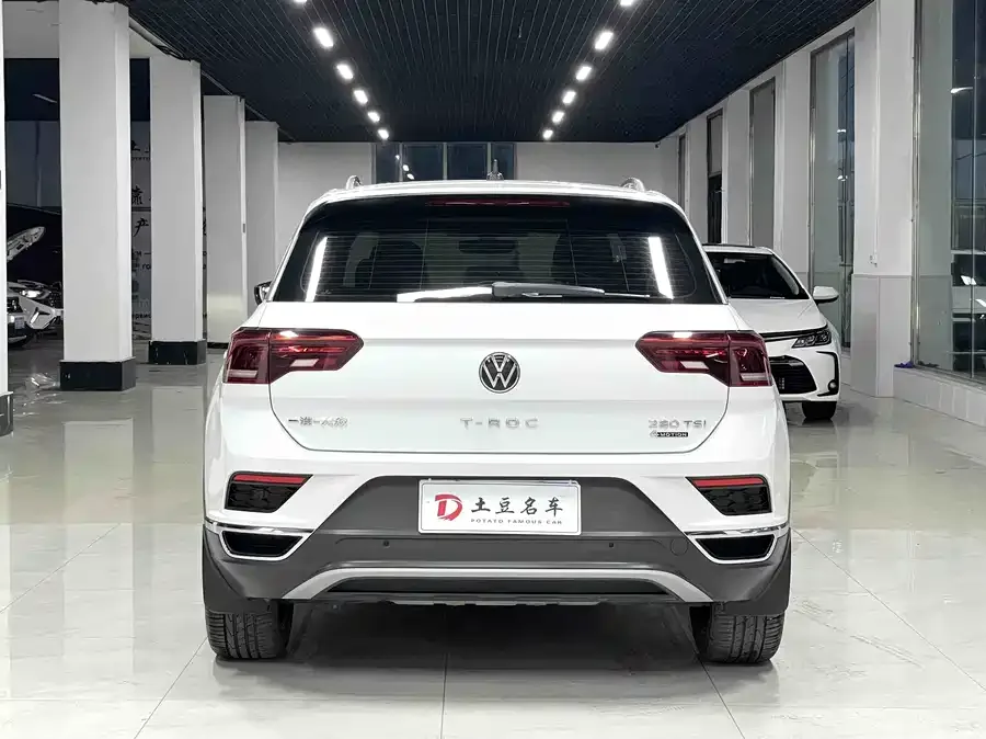 Volkswagen T-Roc T-ROC 2021 facelift 280TSI DSG four-wheel drive luxury intelligent version 2022 — миниатюра 2