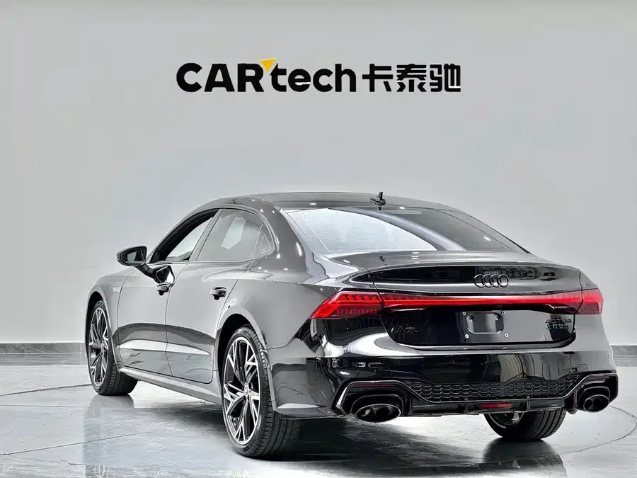 Audi A7L 2024 45 TFSI quattro S-line Black Warrior Edition 2024 — миниатюра 2