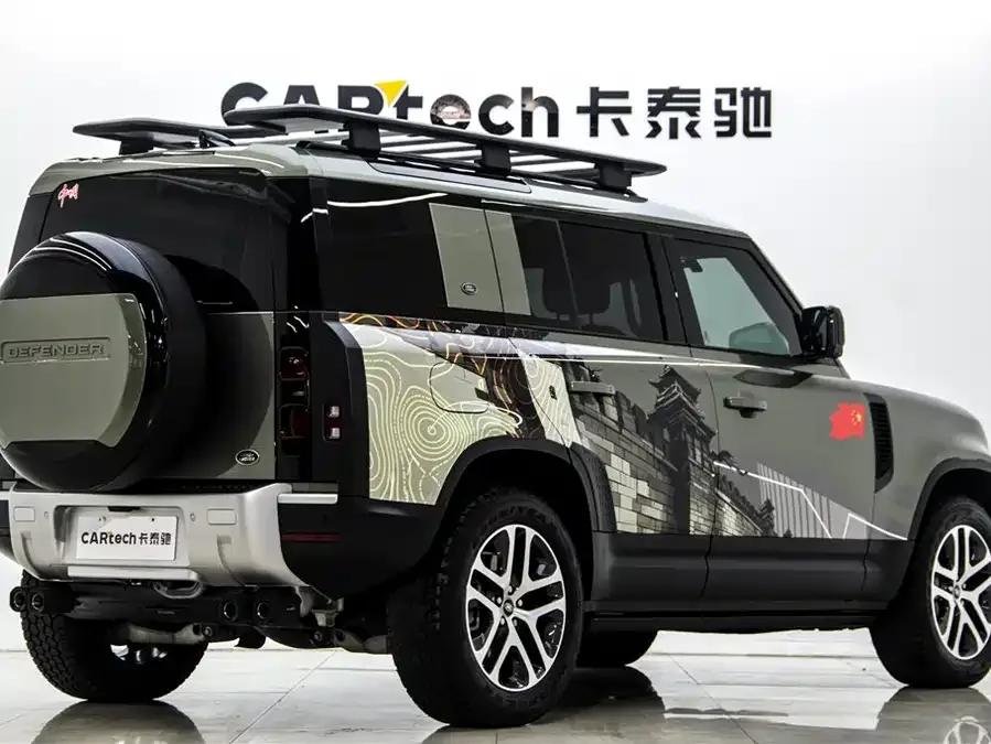 Land Rover guard Land Rover Defender 2023 facelift 110 3.0T P400 Dark Special Edition 2023 — миниатюра 2