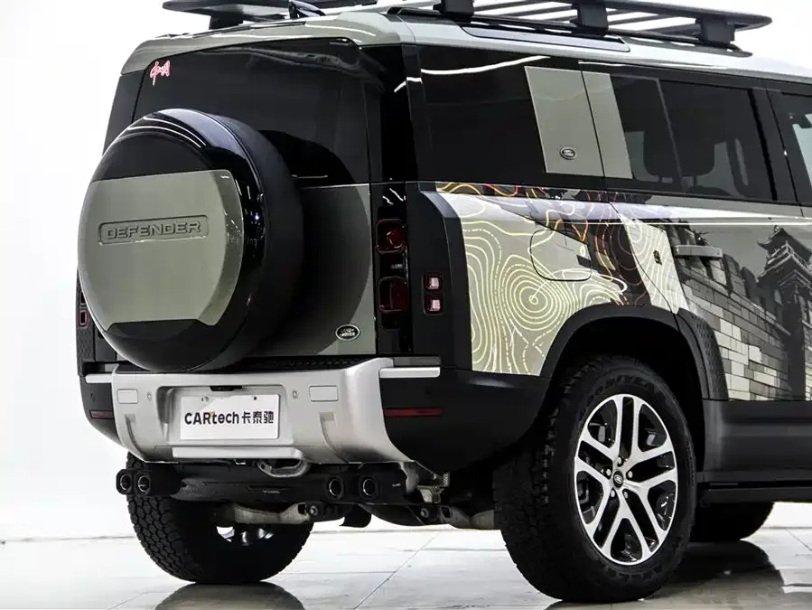 Land Rover guard Land Rover Defender 2023 facelift 110 3.0T P400 Dark Special Edition 2023 — миниатюра 3