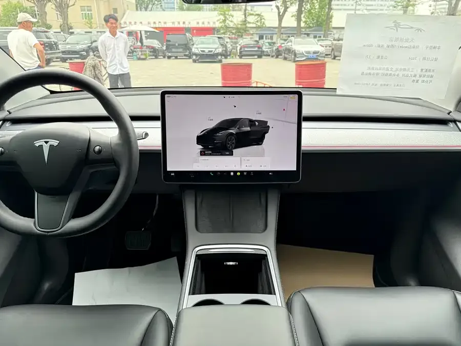 Tesla Model Y Model Y 2024 long-range all-wheel drive version 2024 — миниатюра 3