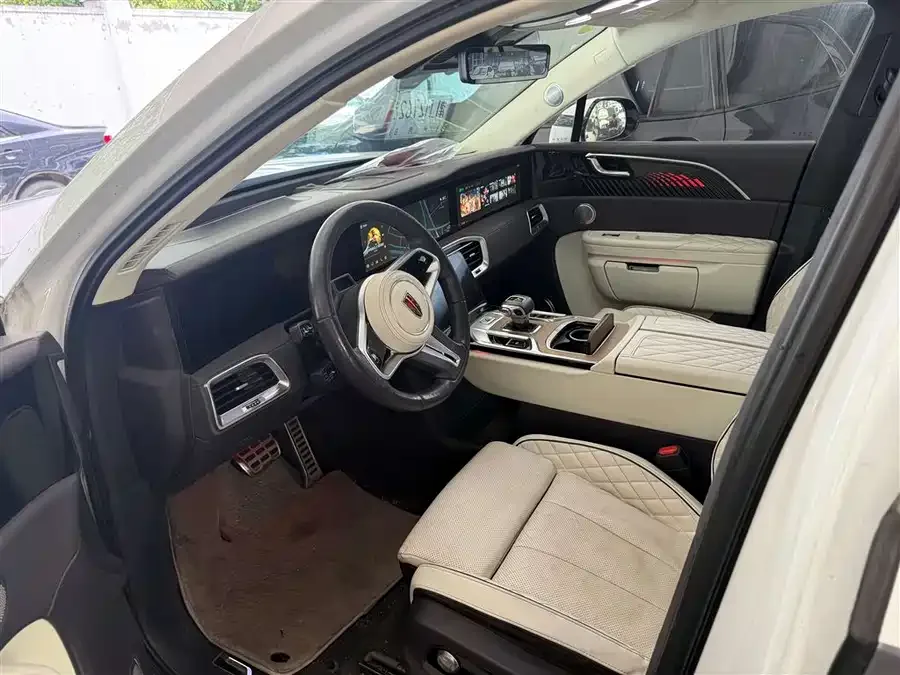 Hongqi E-HS9 Hongqi E-HS9 2022 660km flag collar version four seats 2022 — миниатюра 5