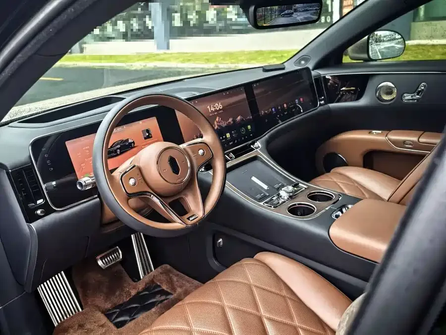 Zunjie S800 Zunjie S800 2025 Pure Electric Starry Sky Executive Edition 4-seater (192-line LiDAR) 2025 — миниатюра 2