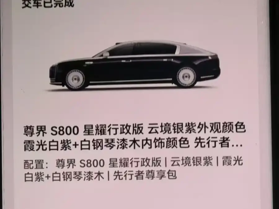 Zunjie S800 2025 Range Extended Star Executive Edition S800 (4-seater, 192-line LiDAR) 2025 — миниатюра 2