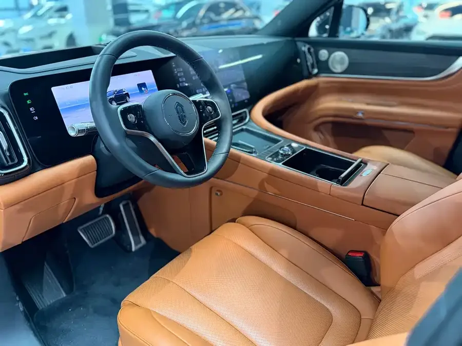 AITO M9 Wenjie M9 2025 Extended Range Ultra Edition 52kWh 5-Seat Version (192-line LiDAR) 2025 — миниатюра 5
