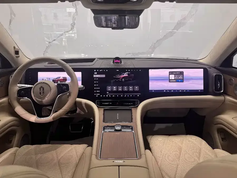 AITO M9 Wenjie M9 2025 Extended Range Ultra Edition 52kWh 6-Seat Version (192-line LiDAR) 2025 — миниатюра 3