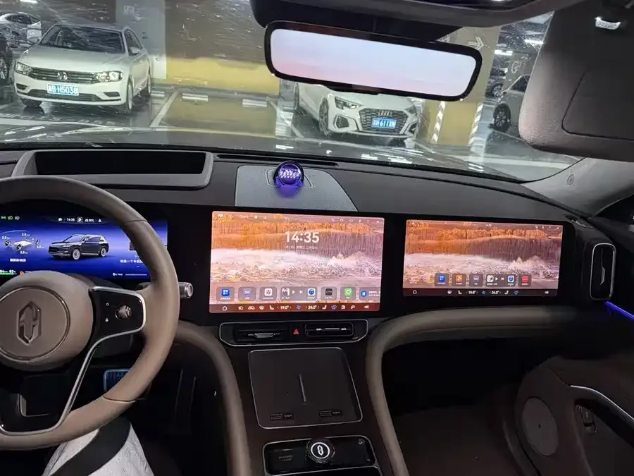 AITO M9 Wenjie M9 2025 Extended Range Ultra Edition 52kWh 6-Seat Version (192-line LiDAR) 2025 — миниатюра 5