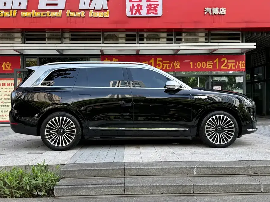 AITO M9 Wenjie M9 2025 Extended Range Ultra Edition 52kWh 6-Seat Version (192-line LiDAR) 2025 — миниатюра 2